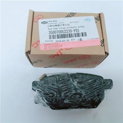Des plaquettes de frein arrière semi-métalliques 15*10*10 parfaites pour les pièces automobiles originales JAC S3
