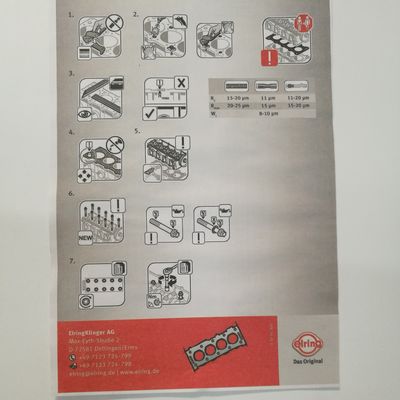 Garniture de tête de cylindre en acier pour JAC S5 Durabilité et performances supérieures